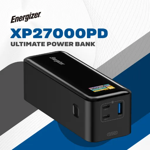 Energizer 140W High-SpeedUSB-C PD & USB-A, Laptop Charging Ready XP27000PD 512x512 -2.webp
