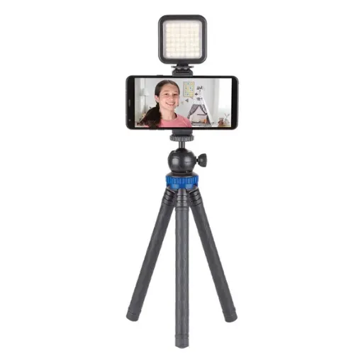 [9115] Sunpak Portable Vlogging Kit with LED Light