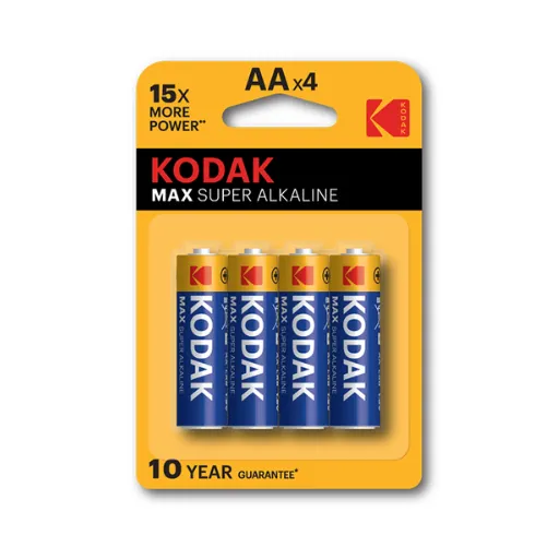 [7015] Kodak Max Alkaline AA 4-pack