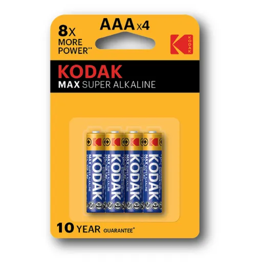 [7021] Kodak Max Alkaline AAA 4-pack