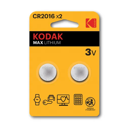 [7083] Kodak Max Lithium CR-2016 2-pack