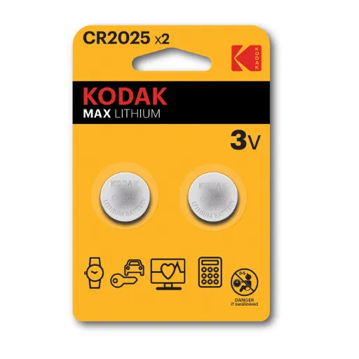 [7084] Kodak Max Lithium CR-2025 2-pack