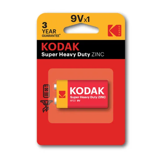 [7049] Kodak Heavy Duty Battery 9V 1-pack