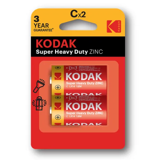 [7048] Kodak Heavy Duty C 2-pack